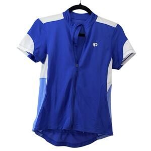 Pearl Izumi Select Biking Cycling Top Jersey Women’s Small Pockets Blue